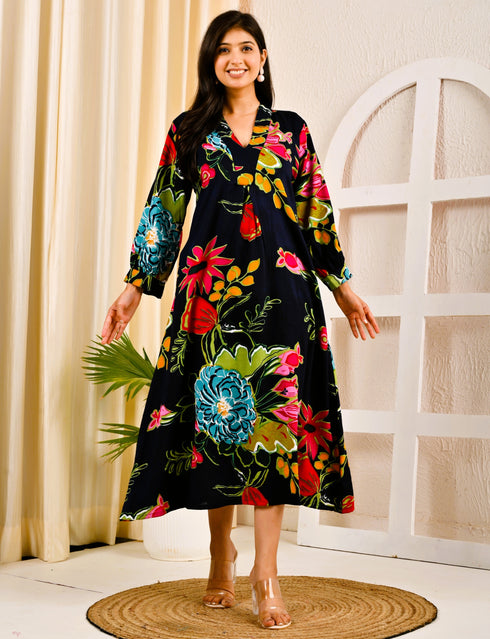 Designer Blue Dress